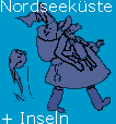 Die Nordseek&uuml;ste und die ostfriesischen Inseln in Ostfriesland; Watt und Inseln
