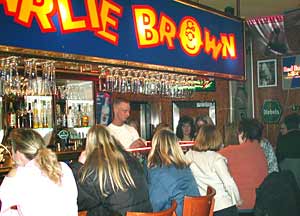 Theke des Charlie Brown