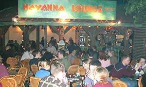 Havanna Sitzbereich auf dem Dorfplatz