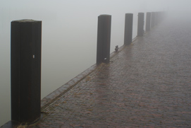 Dangast - Nebel am Anleger