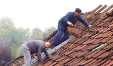 Materialgewinnung aus Abbruchh&auml;usern