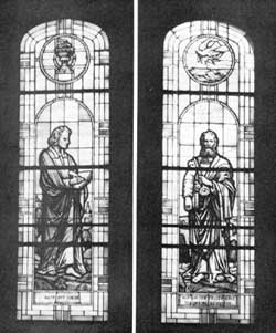 Fenster hinter dem Altar