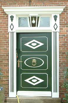 T&uuml;r des M&uuml;llerhauses, Felde