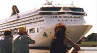 Stapellauf der Meyer Werft