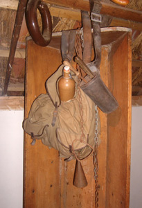 Rucksack mit Schlachttrog