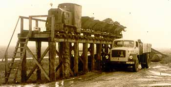 Beladen der LKW